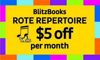$5 Off BlitzBooks Rote Repertoire Purchase
