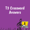 T3 Crossword Answers