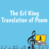 The Erl King translation of poem