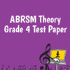 ABRSM Theory Grade 4 Test Paper