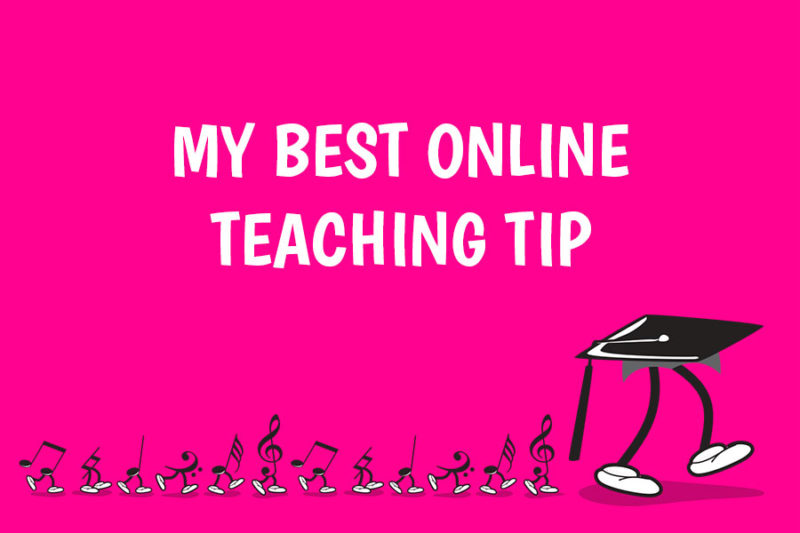 My Best Online Teaching Tip Piano
