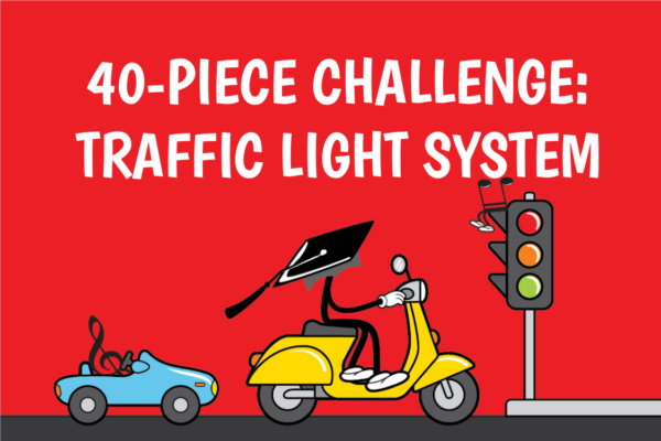 40-Piece Challenge: Traffic Light System - BlitzBooks