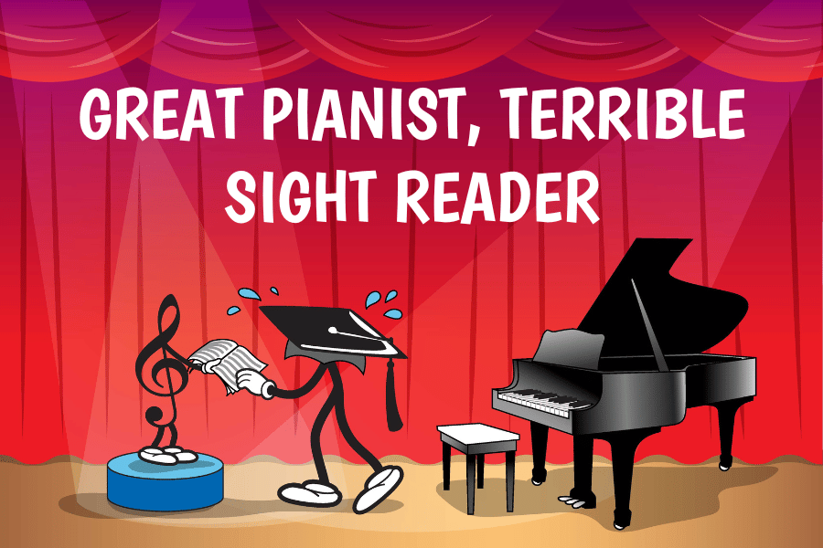 Great Pianist, Terrible Sight Reader